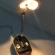 Vintage space age style alarm lamp with articulated arm 60s