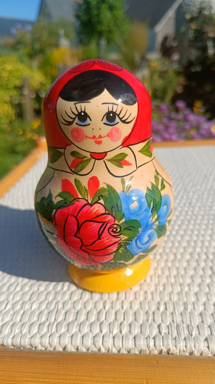 Vintage Russian matryoshka doll