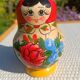Vintage Russian matryoshka doll