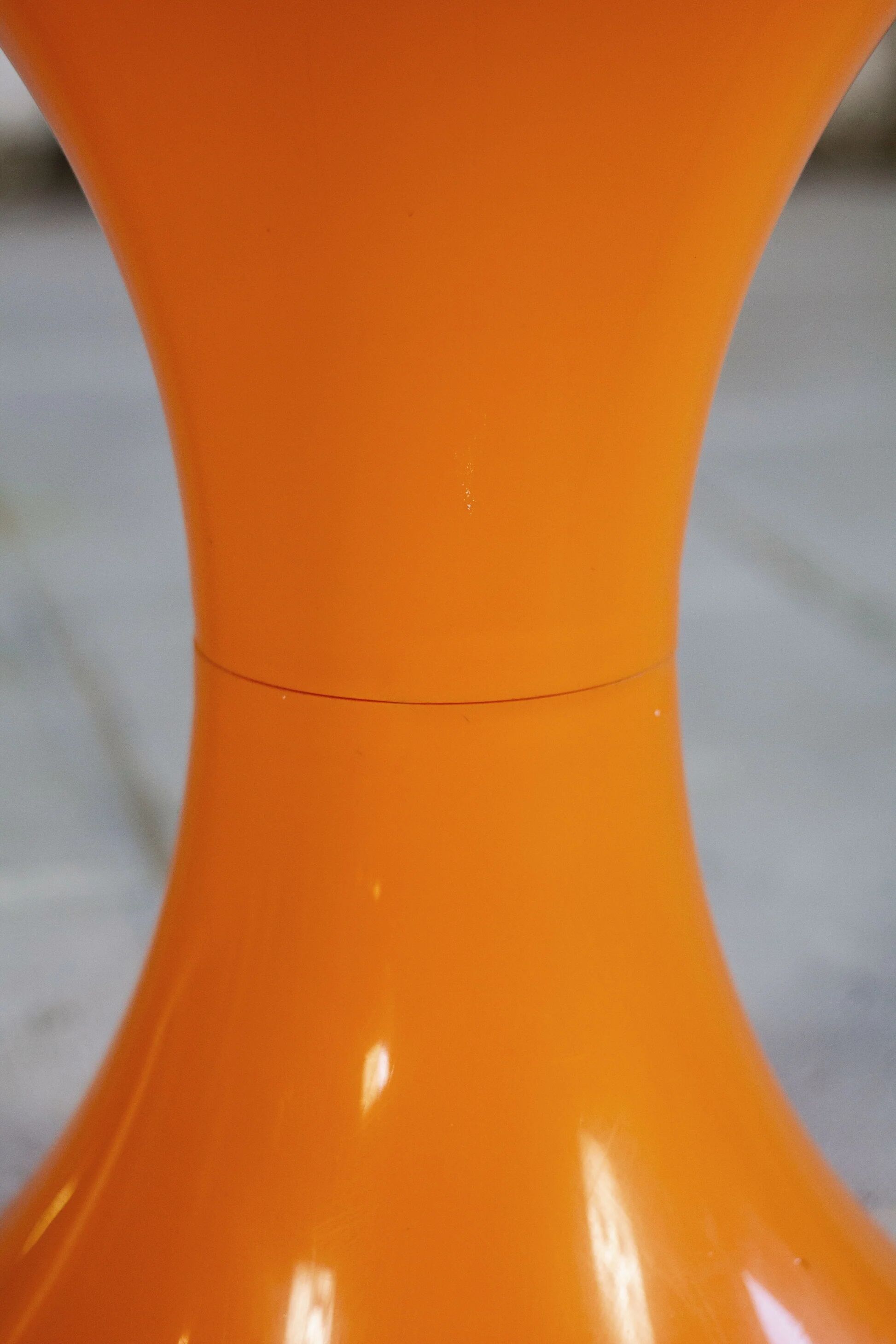 Tabouret Tam Tam orange par Henry Massonnet pour Stamp, 1970