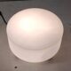 Ceiling light or wall light in Bauhaus style, cylindrical opaline globe - mid 20th century.