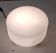 Plafonnier ou applique style Bauhaus globe cylindrique opaline - mid. XXème
