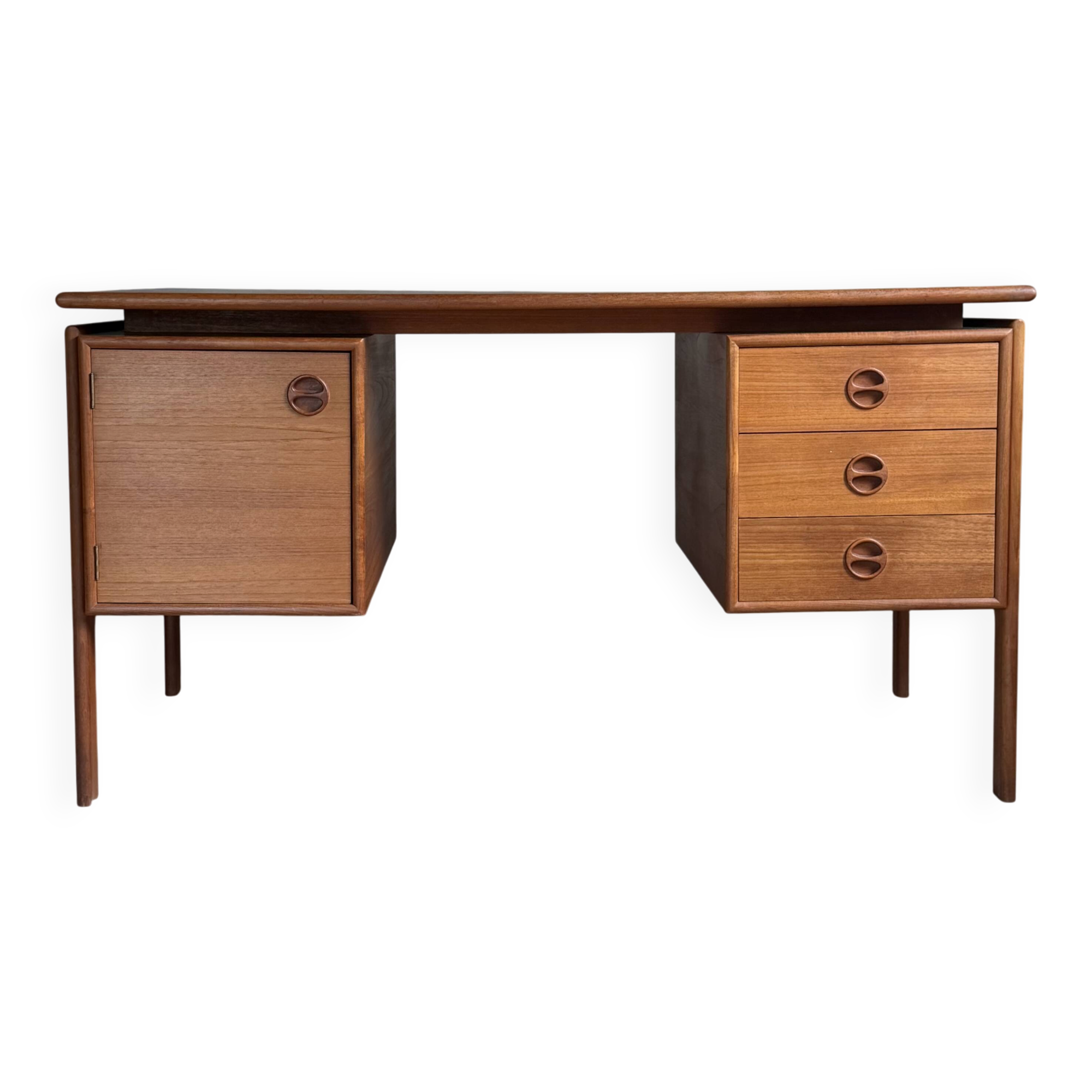 Bureau vintage scandinave teck,  Danemark