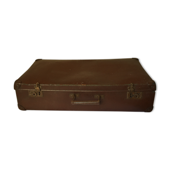Vintage cardboard suitcase