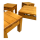 pine living room set, 1980