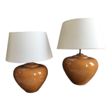 2 Francois Chatain tablelamp 1970s