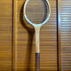 Vintage Wooden Tennis Racket #E214