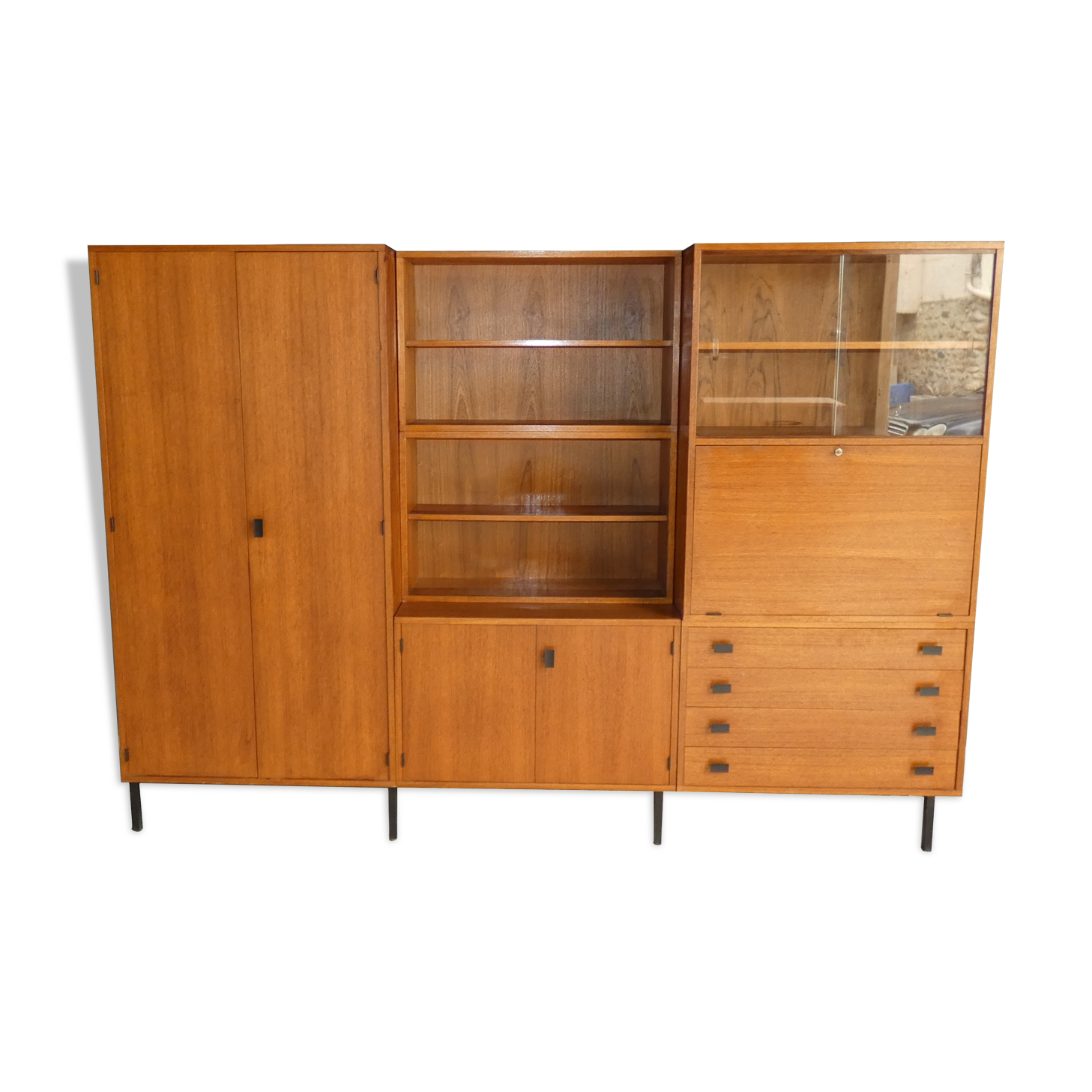 Secretary in teak 1950