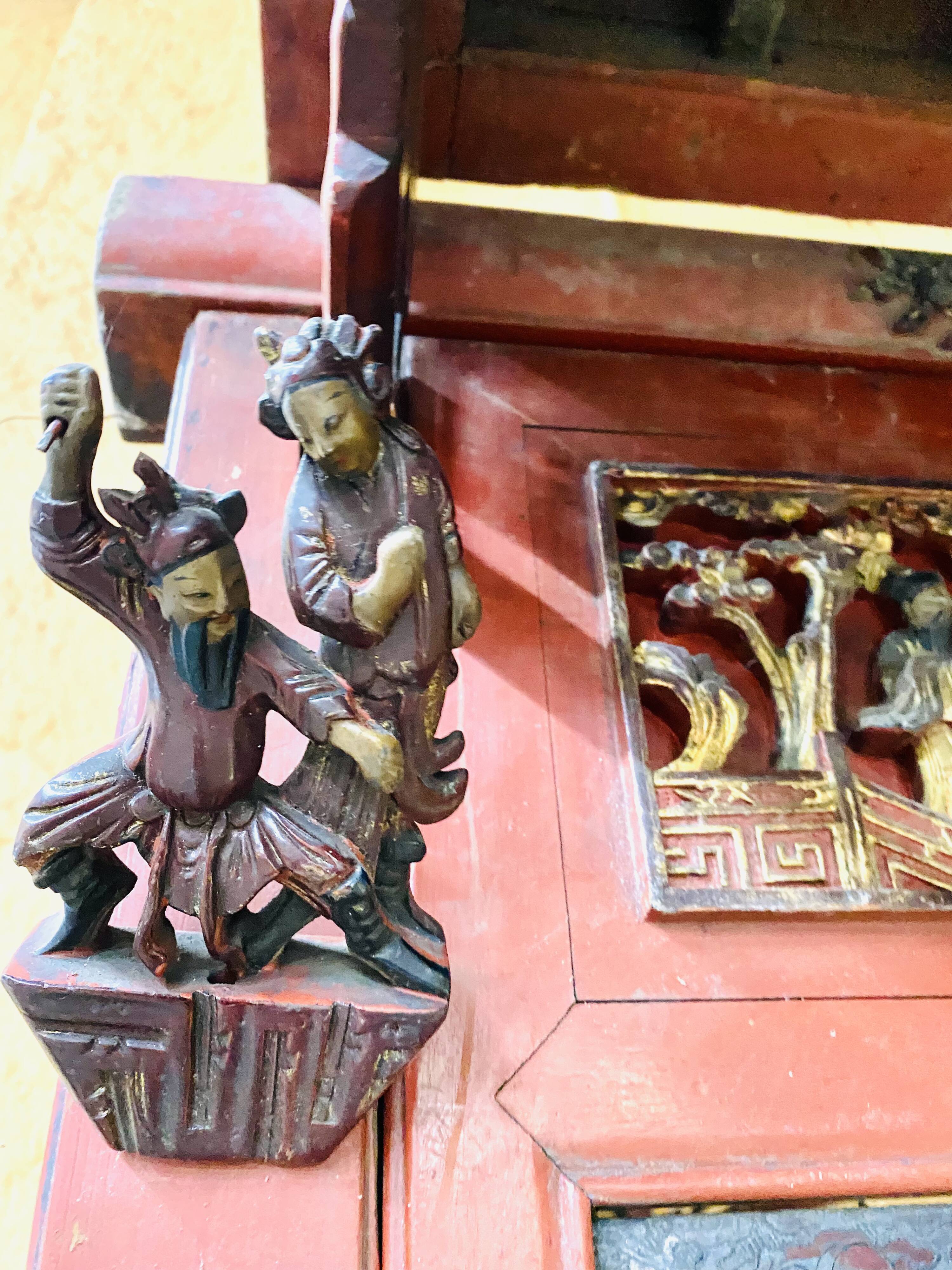 Lit chinois 19 éme siècle