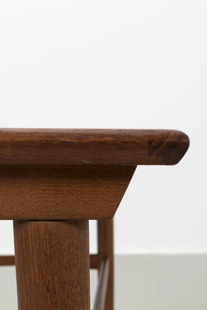 Tables gigognes en teck danois, ensemble de 3