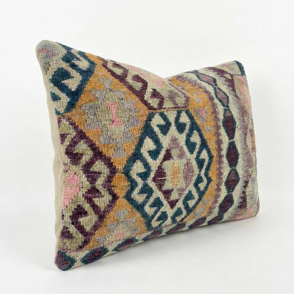 Housse de coussin kilim vintage 48x61 cm