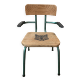 Wooden children's chair
