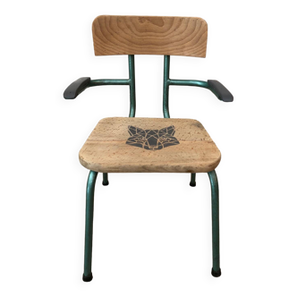 Wooden children's chair