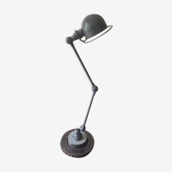 Lampe Jieldé 2 bras avec peinture d'origine grise