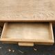 Sanded beechwood table from the 1940s