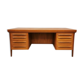 Vintage Danish teak desk Ib Kofod-Larsen voor Faarup Møbelfabrik
