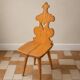 Lot de 4 chaises Tyroliennes.