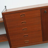 Wall unit with drawers by Nisse Strinning