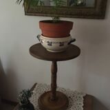 Healing wooden side table.