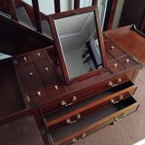 Solid mahogany men's dressing table