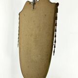 Mid-century Italian mirror in brass. Italy 1950s