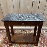 Console époque empire en acajou
