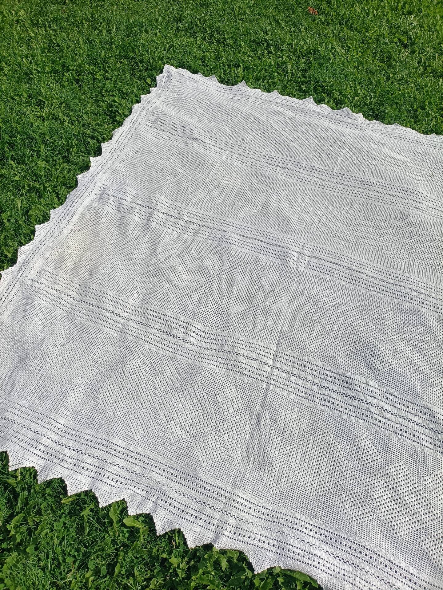 Dessus de Lit Vintage broderie