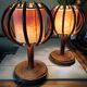 Lampes de chevet en rotin