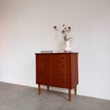 Danish vintage chest of drawers teak