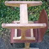 Lot of 2 vintage year 60 pagholz chairs