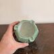 Cendrier rince-pinceaux porcelaine céladon vert caractères Fu Shou