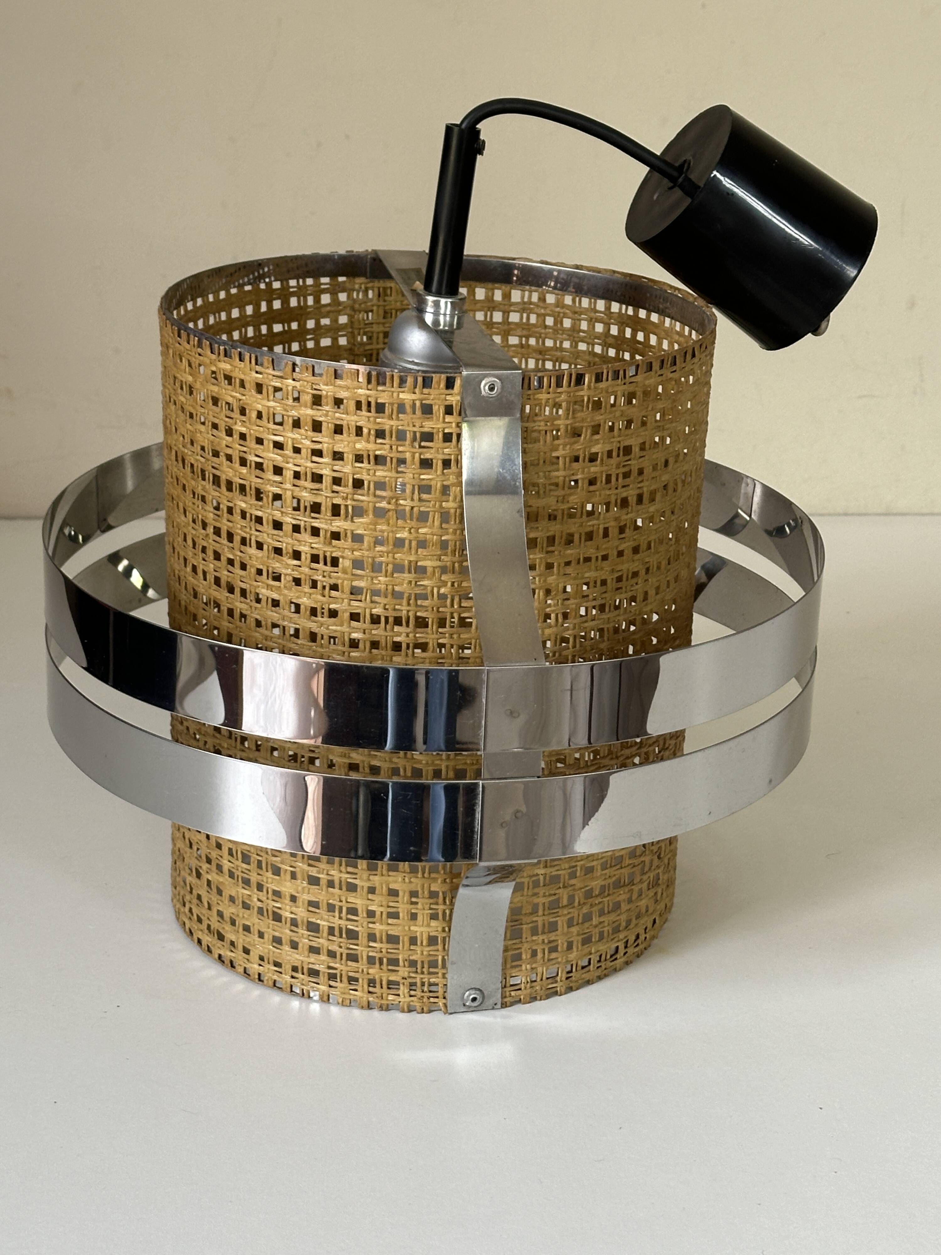 Suspension lustre design années 70