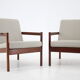 Fauteuils modèle KK161 de Kai Kristiansen pour Magnus Danemark, 1960