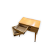 Vintage scandinavian light wood worker