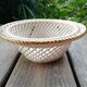 Braided ceramic basket