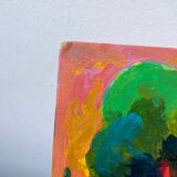 Oil on panel Fauvism landscape