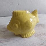 Ceramic piggy bank in the shape of a fish