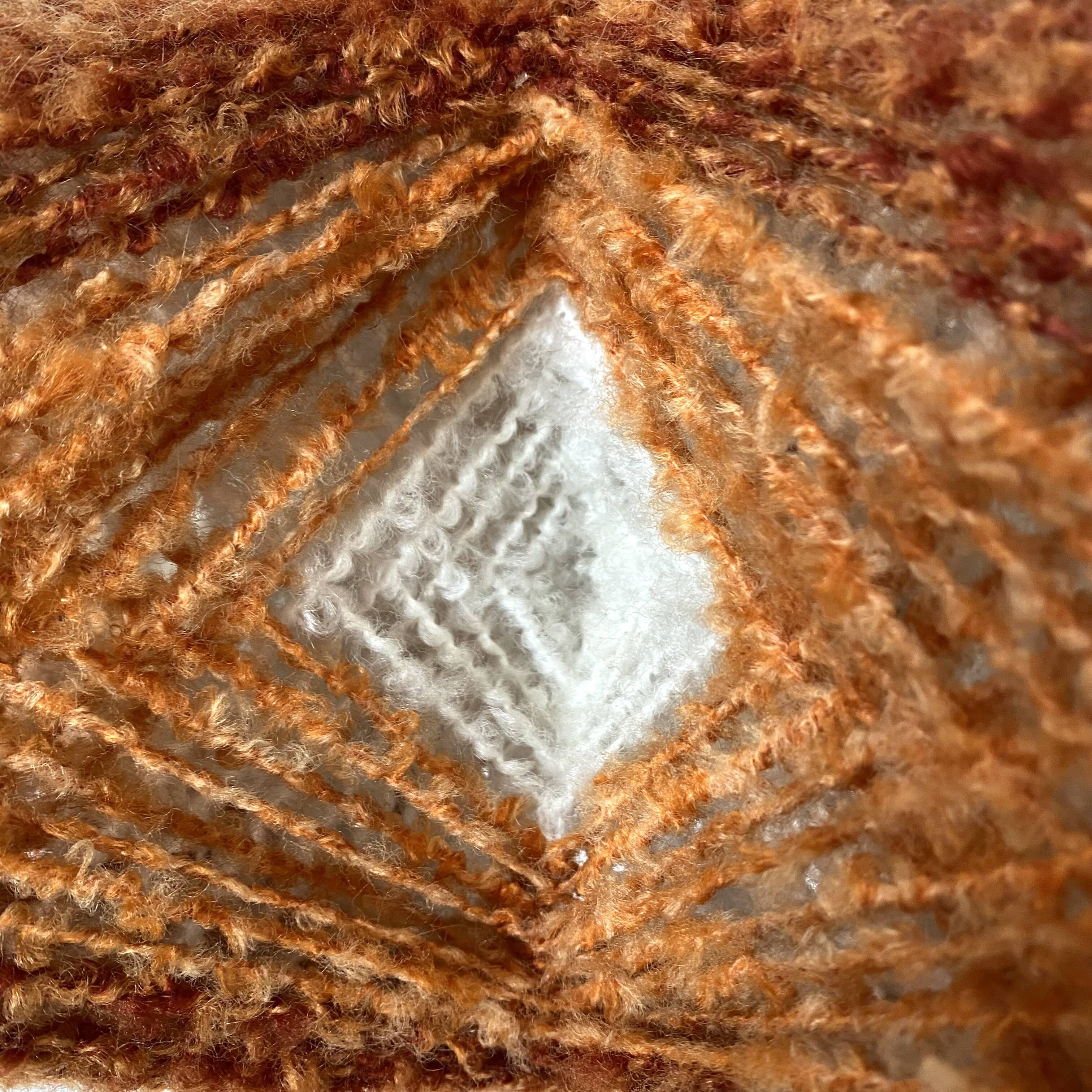 Scandinavian suspension in stretched wool 1960