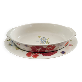 Gien Jacinthe Dishes
