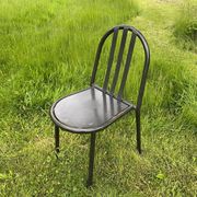 Chaise noire de Robert Mallet Stevens édition Putman années 80