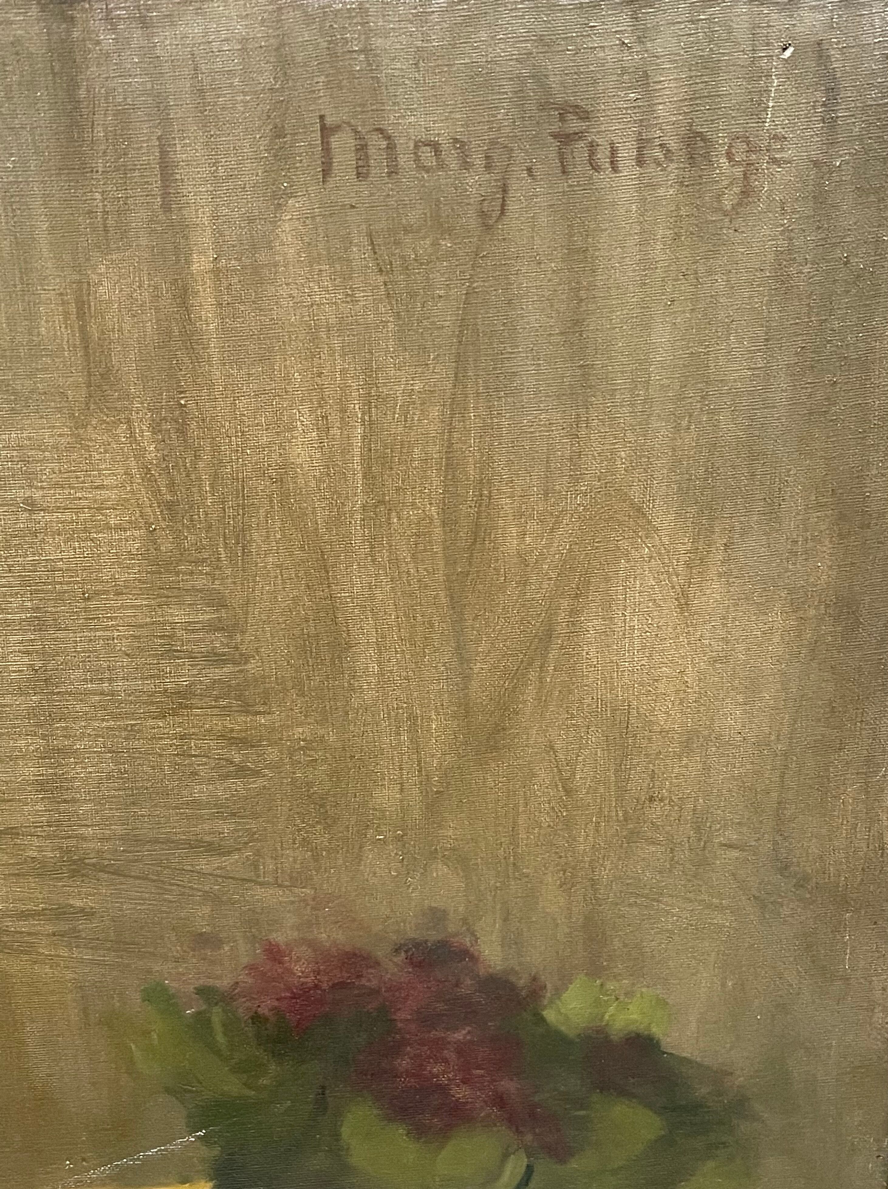 Portrait of a seated woman