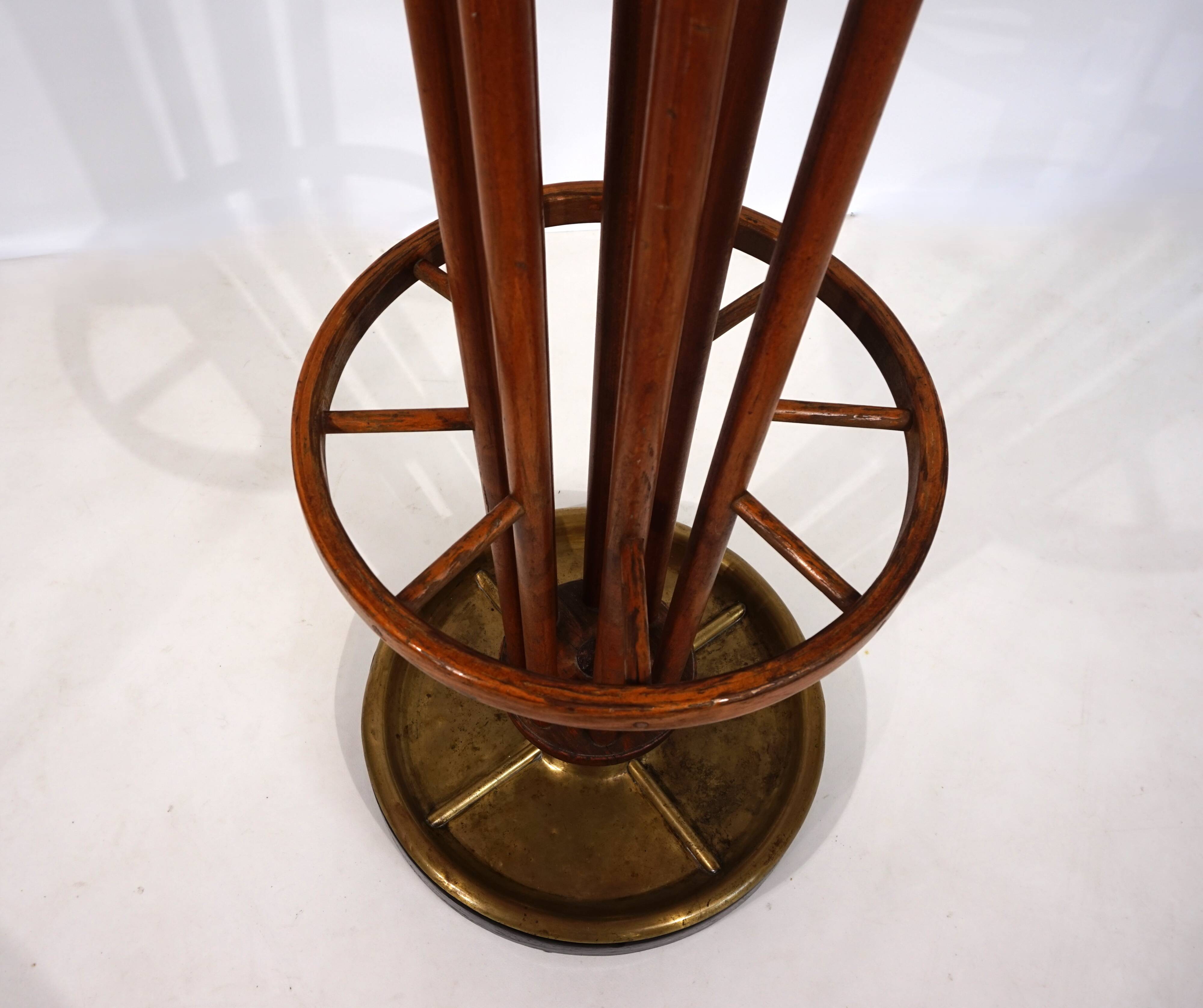 Art Deco rotating coat rack, 1930