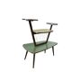 Vintage rockabilly side table/plant table in 4 colours.