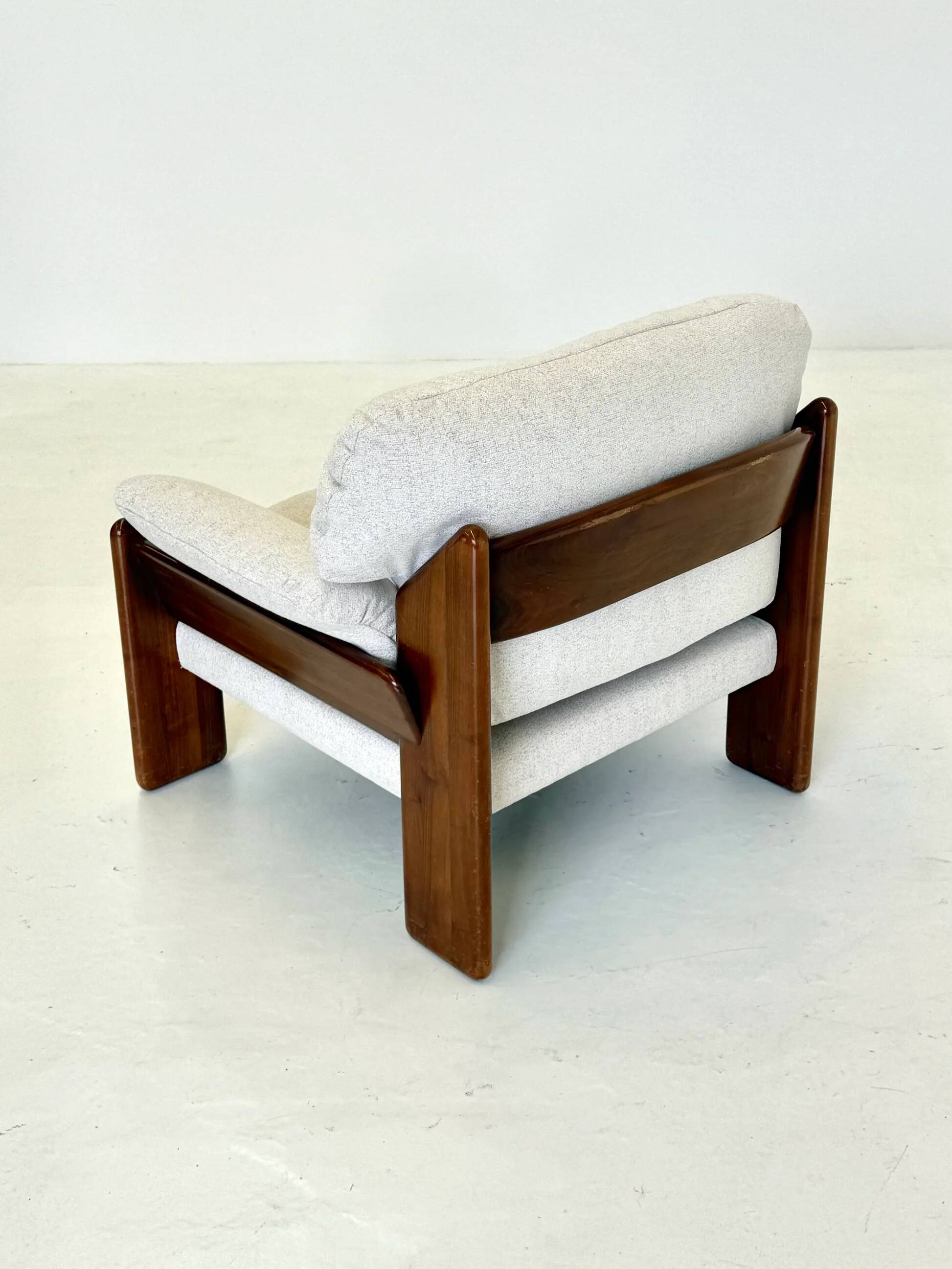 Fauteuil Sapporo crème de Mario Marenco pour Mobil Girgi