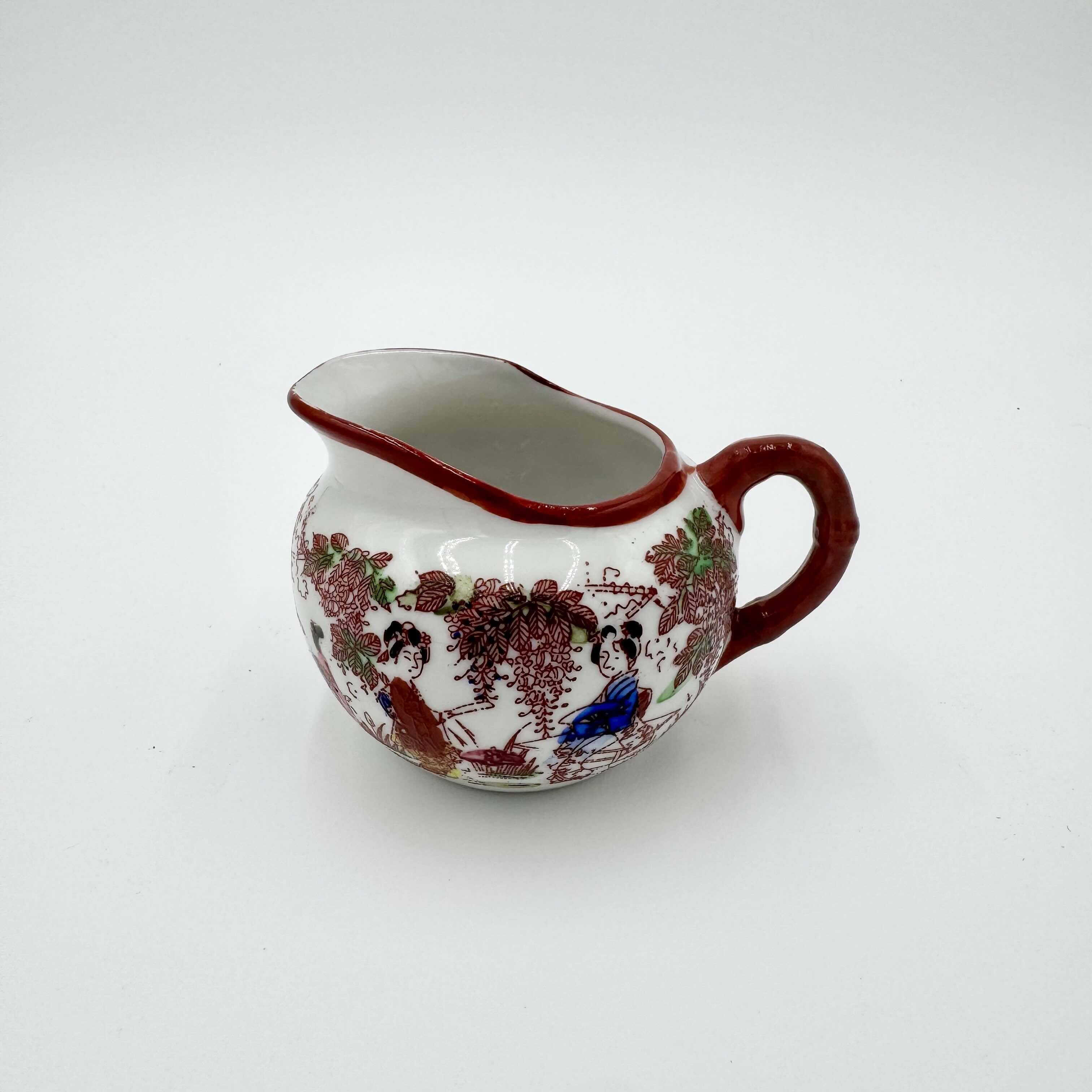 Japanese fine porcelain tea set