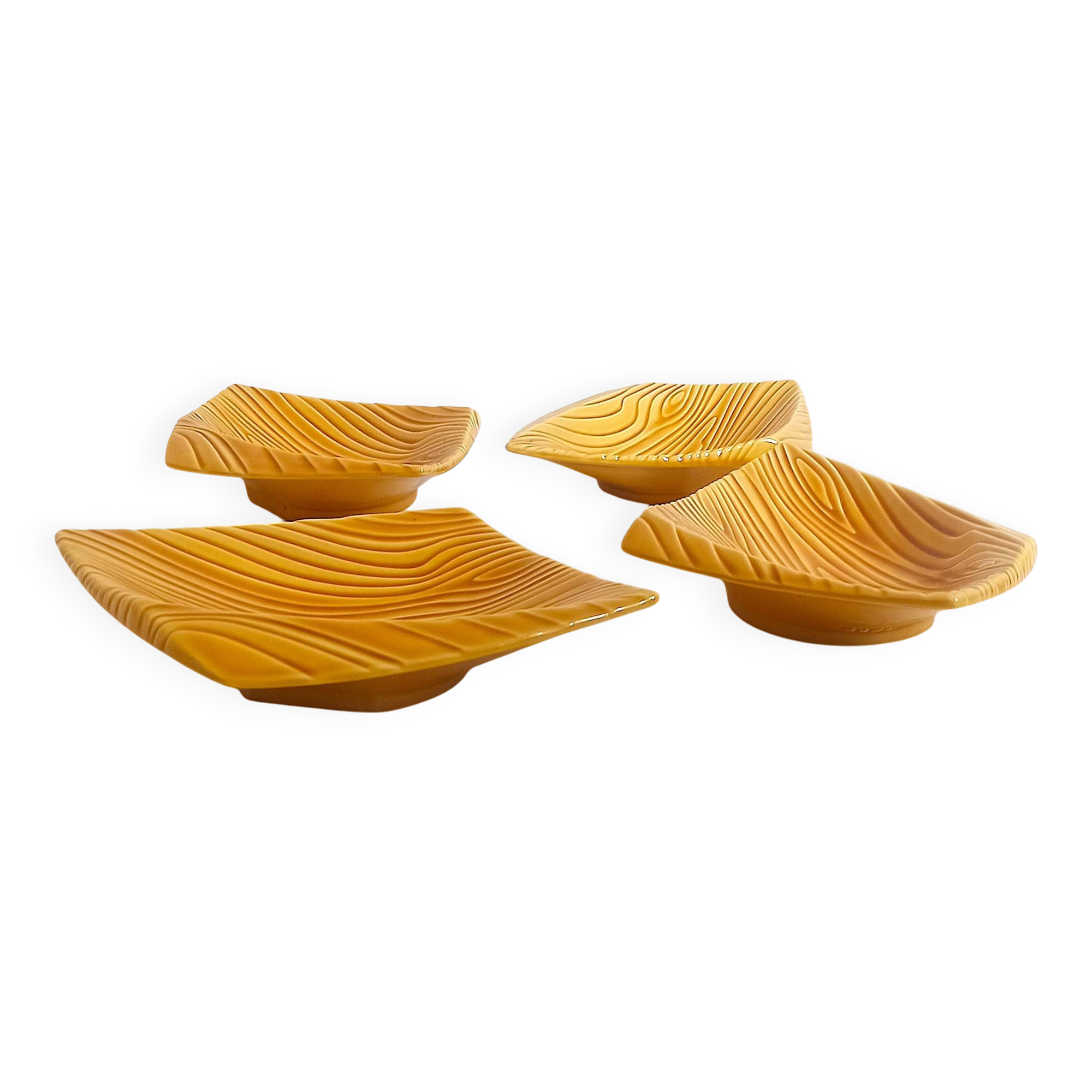 Set of 4 ceramic bowls Verceram France