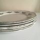 Lot of 6 porcelain dessert plates Badonviller "Richelieu"