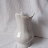 Cruche in faience effect crackles