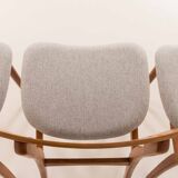 Danish mid century chairs, set of 4, 1960s