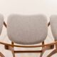 Danish mid century chairs, set of 4, 1960s